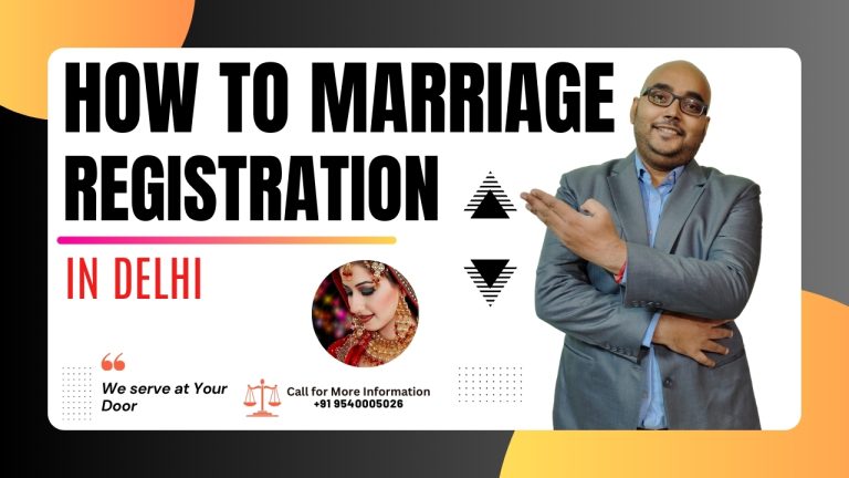 How To Marriage Registration In Delhi?